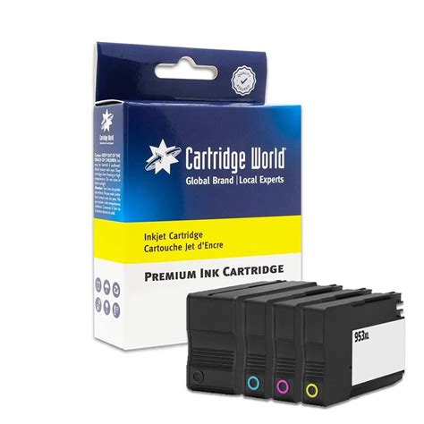 Compatible Hp 953xl 4 Pack High Yield Blackcyanmagentayellow Ink Cartridges