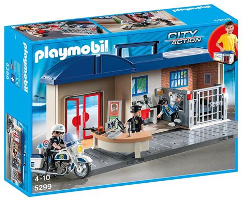 Playmobil 5299 Take Along Police Station Fun Imaginative Role Play