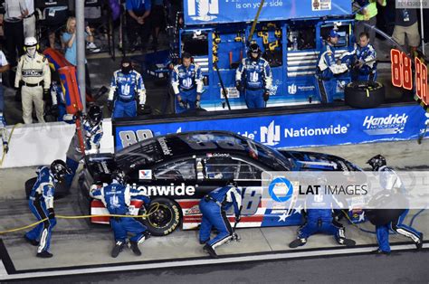 July Daytona Beach Florida Usa Dale Earnhardt Jr Pit Stop