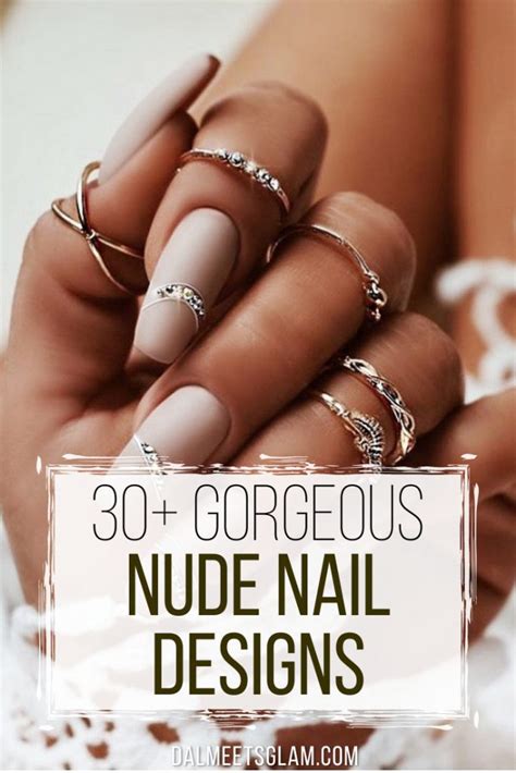 Cute Nude Nail Designs That Pair Well With All Outfits