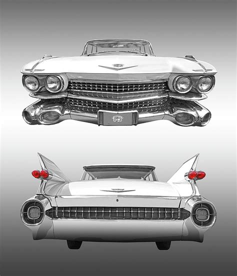 59 Cadillac Drawing