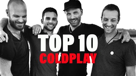 TOP 10 Songs Coldplay YouTube