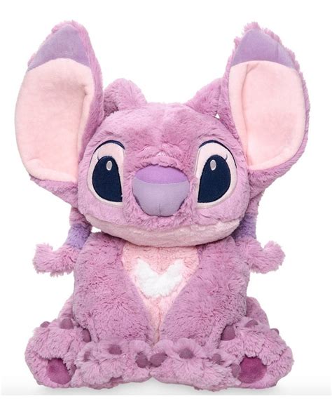 Disney Store Peluche Angel Rosa Lilo Stitch 100 Original 640 00