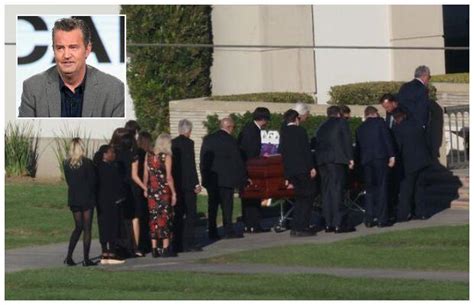 Matthew Perry Laid To Rest In Los Angeles In A Private Funeral Oyeyeah