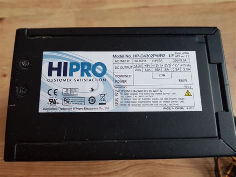 ZASILACZ HIPRO 380W HP-D430PWR2 | Zagórze | Kup teraz na Allegro Lokalnie