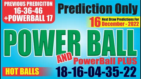 Sa Powerball Predictions For 16 Dec 2022 Powerball And Powerball Plus