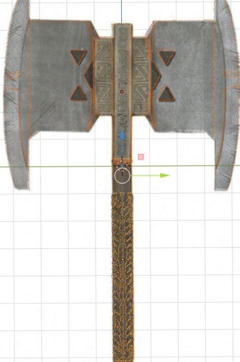 Stl File Gimli Axe・3d Printer Design To Download・cults