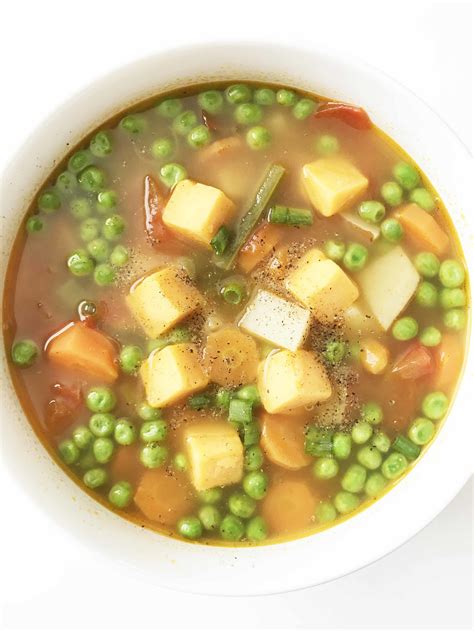 Garden Vegetable Soup — The Skinny Fork