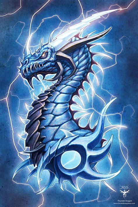 Thunder Dragon by amorphisss on DeviantArt