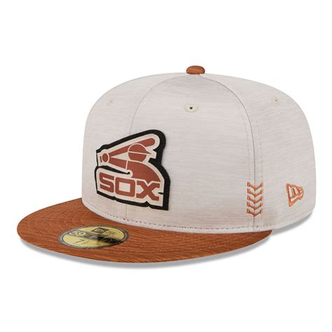 Men S New Era Stone Brown Chicago White Sox 2024 Clubhouse 59FIFTY