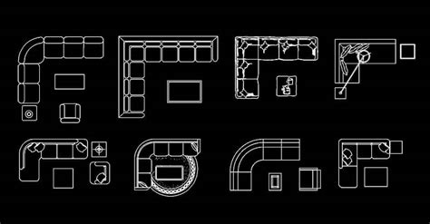 Salas En L Chaise Longue En AutoCAD DWGAutoCAD