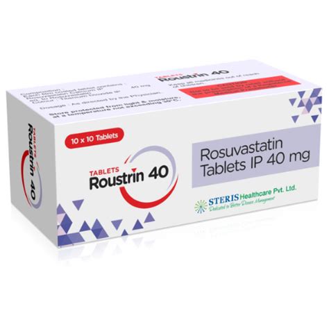 Rosuvastatin 40 Mg at Best Price in Jaipur, Rajasthan | Steris ...