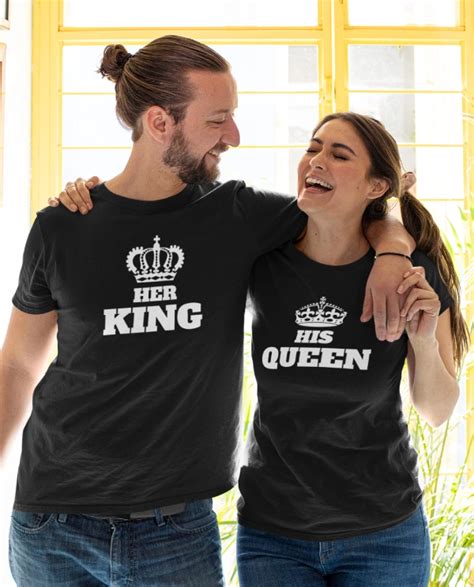 Her King His Queen King Queen T Shirt Couple