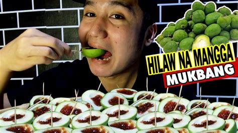 MANGGANG HILAW Biyakin Mura With Spicy Alamang ASMR Mukbang Episode