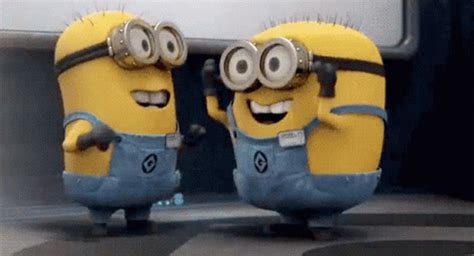 Minions Laughing GIF - Minions Laughing Happy - Discover & Share GIFs