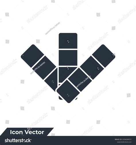 Color Swatch Icon Logo Vector Illustration Stock Vector (Royalty Free ...