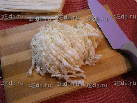 Салат с пекинской капустой и свежим огурцом - пошаговый фоторецепт