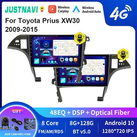 Justnavi Qt Android Car Radio For Toyota Prius Xw