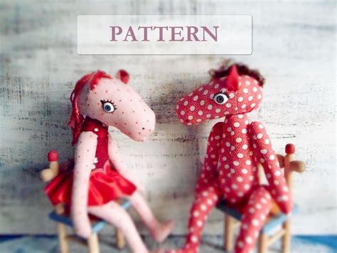 PATTERN for Soft Stuffed Horse Stuffed Toy 13 Inches - Etsy