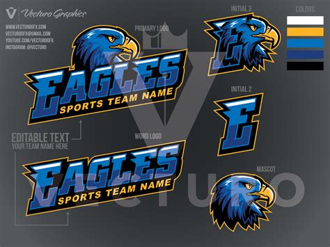 Eagles Sports Logo Pack Vecturo Graphics