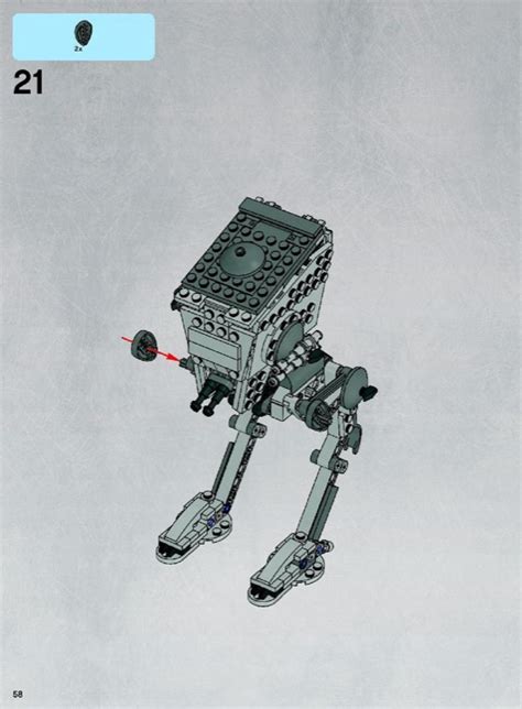 LEGO Instructions for set 8038 The Battle of Endor, Star Wars - Episode VI