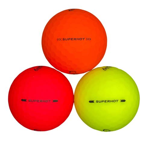 Callaway Superhot Matte Color Mix Pacote Bolas De Golfe