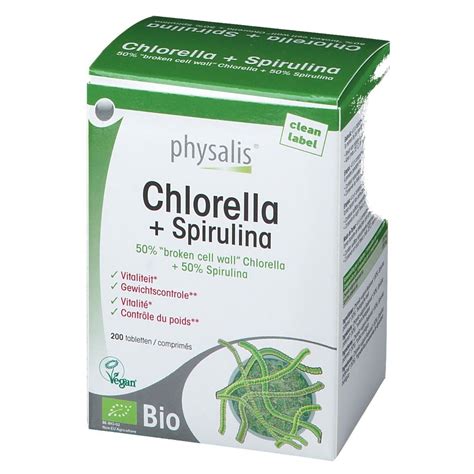 Physalis Chlorella Spirulina Bio Pc S Redcare Pharmacie