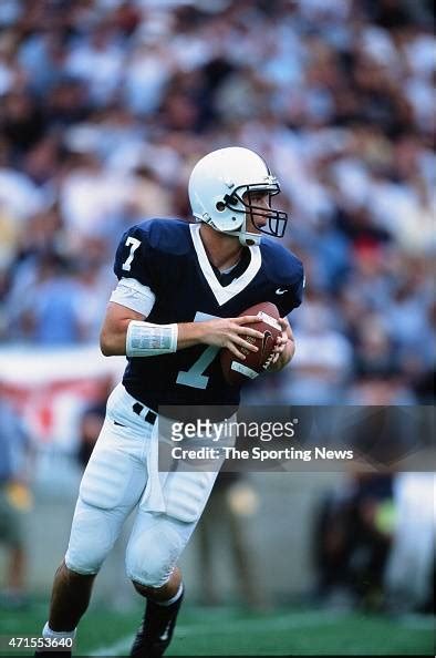 Zack Mills Of The Penn State Nittany Lions Runs With The Ball Against