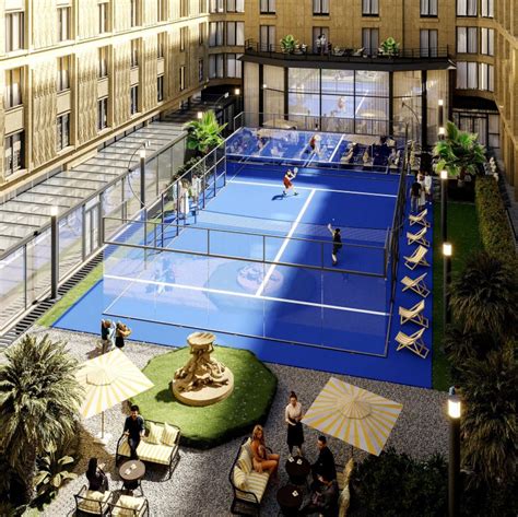 L Hôtel Du Collectionneur Installera La Première Piste De Padel 5 étoiles De Paris En Septembre