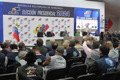 Nicolás Maduro Es El Ganador De Las Elecciones En Venezuela 2024 Anuncia El Cne Periódico