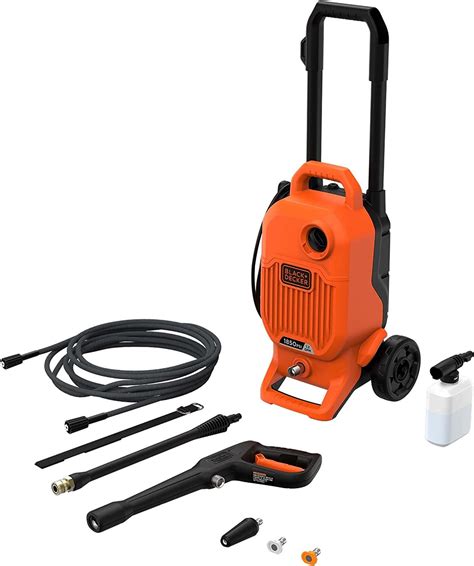 Blackdecker Electric Pressure Washer Cold Water 1850 Psi 12 Gpm Bepw1850 Pressure Washers