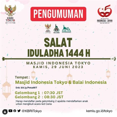 Dubes Heri Akhmadi Umumkan Pelaksanaan Salat Iduladha 1444 H Calon