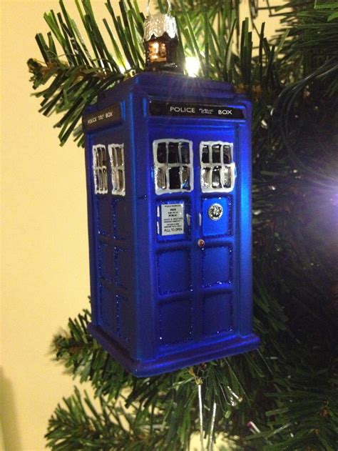 Doctor Who Christmas Tree Ornaments