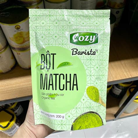 Bột Trà Xanh Matcha Cozy Gói 200g Shopee Việt Nam