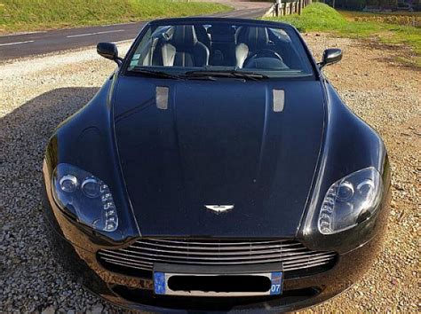 Aston Martin V8 Vantage I 43 Roadster Cabriolet Noir Occasion 50 500