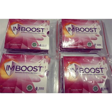 Jual Imboost Isi Tablet Halal Indonesia Shopee Indonesia