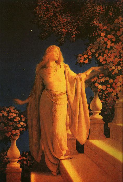 Reproducciones De Arte Encantador De Maxfield Parrish Inspirado Por