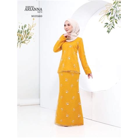 S Xl Arianna Kurung Moden Baju Raya Kenduri Bridesmaids Dinner