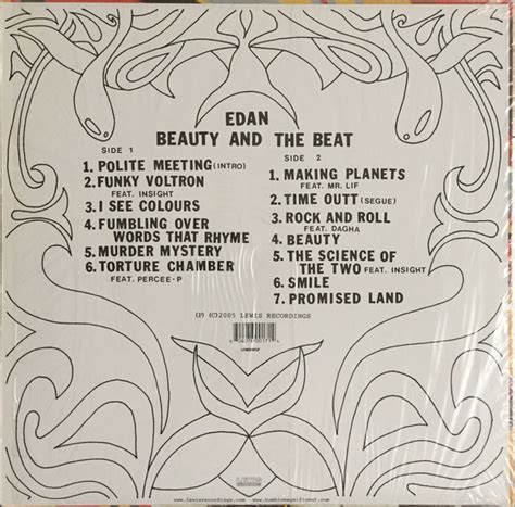 Edan - Beauty And The Beat - Used Vinyl - High-Fidelity Vinyl Records and Hi-Fi Equipment ...