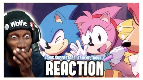 Nack Looks Amazing Sonic Superstars Trio Of Trouble Reaction Youtube