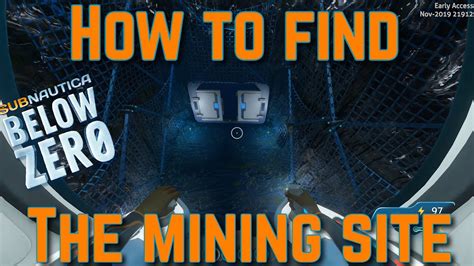 Subnautica Below Zero How To Find The Mining Site YouTube