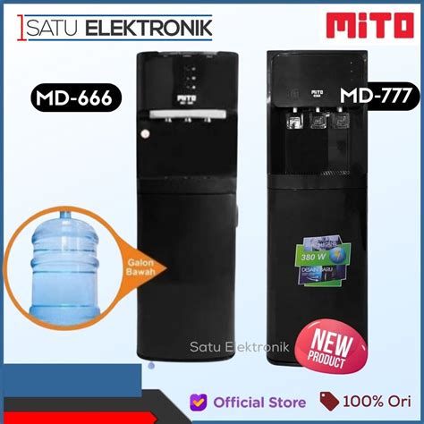 Jual Mito Md Water Dispenser Galon Bawah In Hot Normal Cool Low