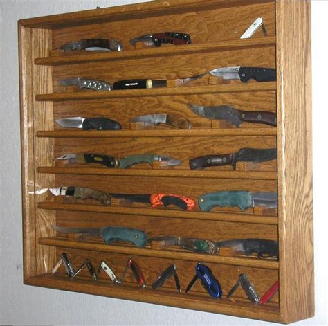 Large Long Knife Case Etsy Pocket Knife Display Case Case Knives