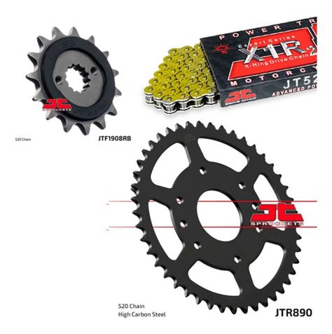 Kit Transmision Jt Bajaj Dominar Duke Fas A Cuotas