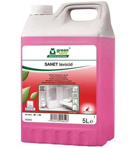 Detergent ECOLOGIC Concentrat SANET Lavocid Green Care Pentru Spatii