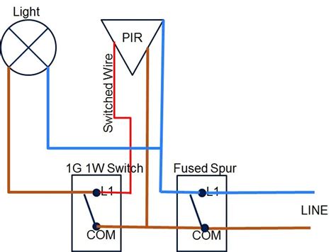 Wiring Diagram For Pir Sensor