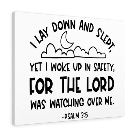 Scripture Walls Psalm 35 For The Lord Bible Verse Canvas Christian