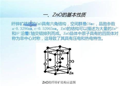 纳米晶体ZnO的应用 word文档在线阅读与下载 免费文档