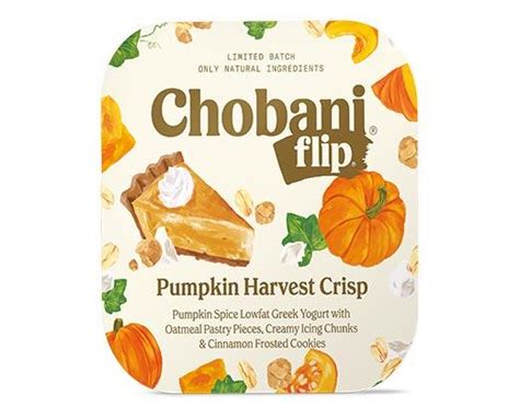 Chobani Flip Pumpkin Harvest Crisp Aldi US Specials Archive