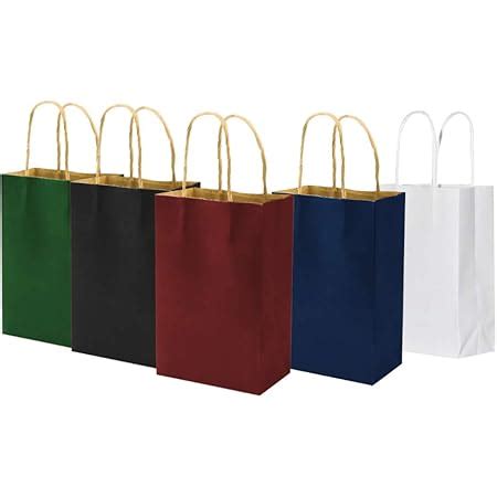 Amazon Bagmad Pack Multicolor Small Color Gift Bags With